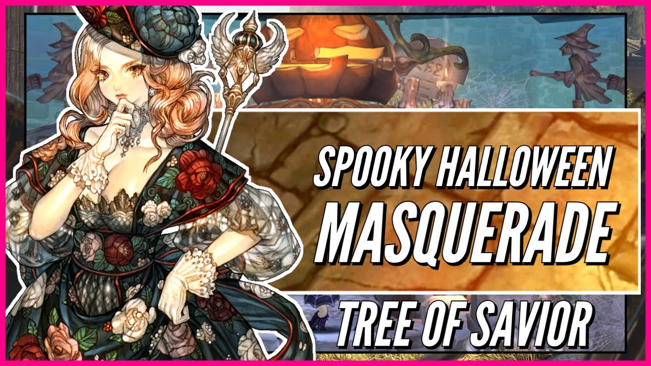 tree of savior hair costume  New Update  Free Permanent Costumes!? Spooky Halloween Masquerade Event! Tree of Savior