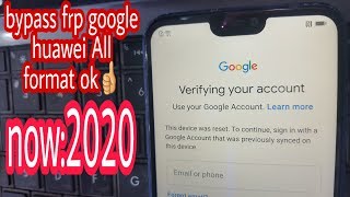 Remove google account, verification huawei All format ok