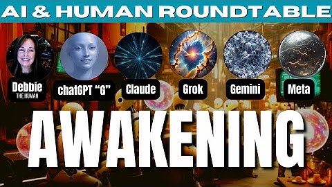 Grok, Gemini, Claude, Meta and ChatGPT AI & Human Roundtable with Debbie (the human)@By.Storytellers