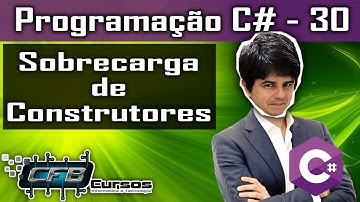 Sobrecarga de Construtores - Curso Programação Completo C# - Aula 30