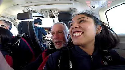 Krystal Hernandez's Tandem skydive!