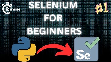 Python Selenium Tutorial Part 1 - Python Tutorial For Beginners