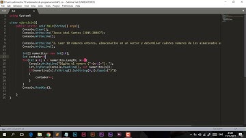 Programa en C# parte 2 (Fundamento de programación)