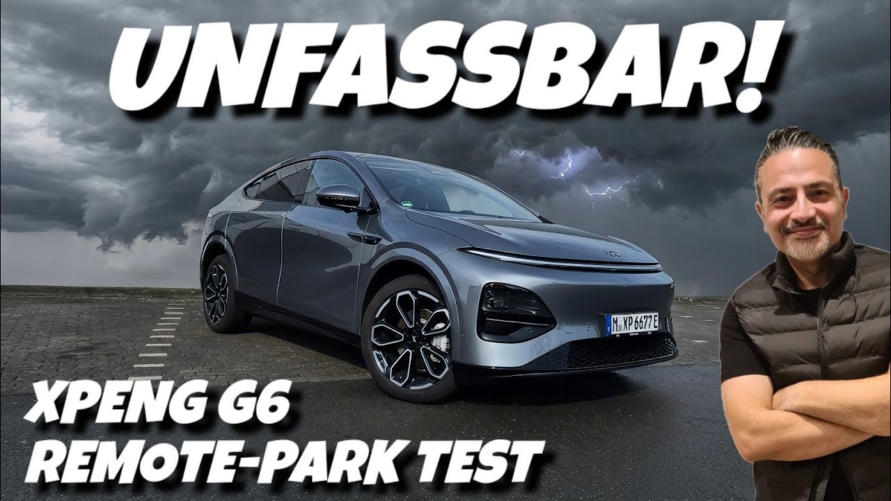 Autonomes Parken im XPENG G6! Remote Park Funktion im Härtetest