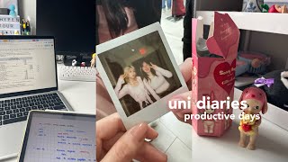 🎟️ UNI DIARIES | productive days, sonny angels, ksa performance