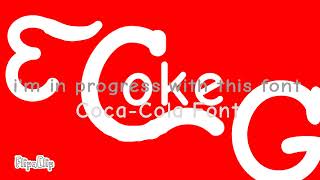 Coca-Cola Font Montage 1