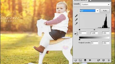 Selective Leveling in Photoshop to improve local contrast