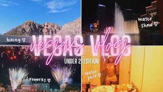 LAS VEGAS VLOG (Under 21 Edition) || Hiking, Waterpark, The Strip, Etc...