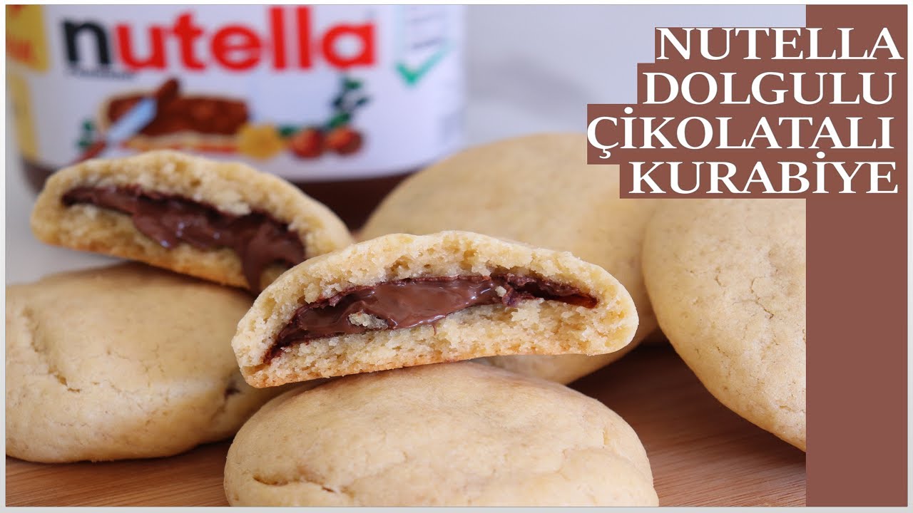 Nutella Dolgulu Çikolatalı Kurabiye Tarifi Nasıl Yapılır ? YouTube