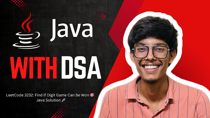 Leetcode 3232 | Find if Digit Game Can Be Won | Java Solution with Explanation