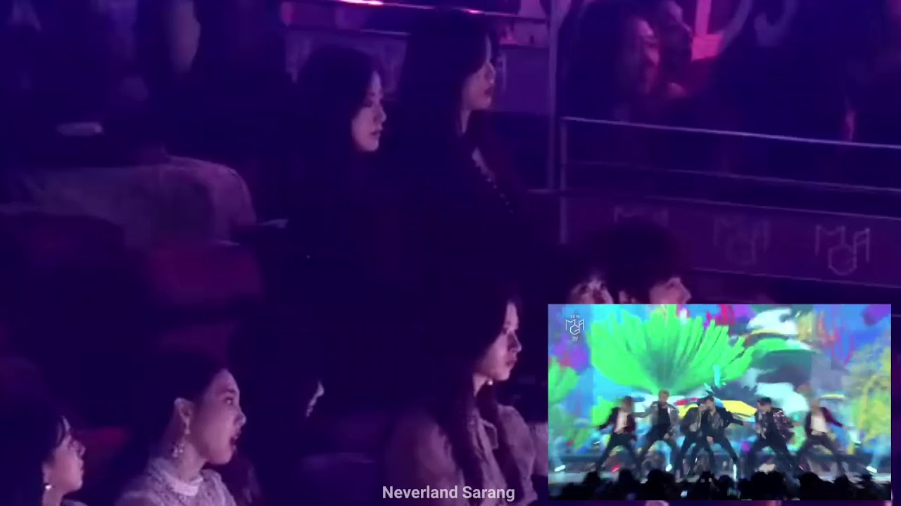 (G)I-DLE SHUHUA AND SOOJIN REACTION TO BTS | IDOL | MGA 2018