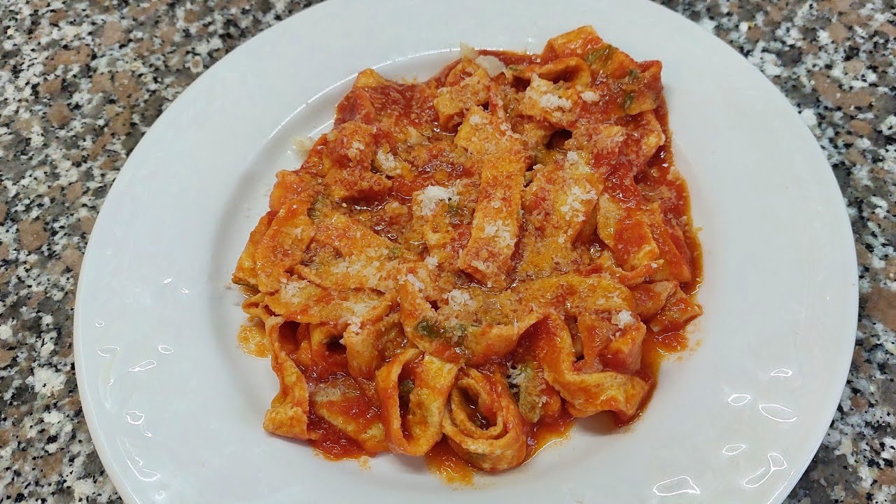 Piatto povero umbro:frittata tipo trippa