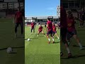 Welcome to Barça rondos, Rodri 😏 #fcbarcelona #shorts