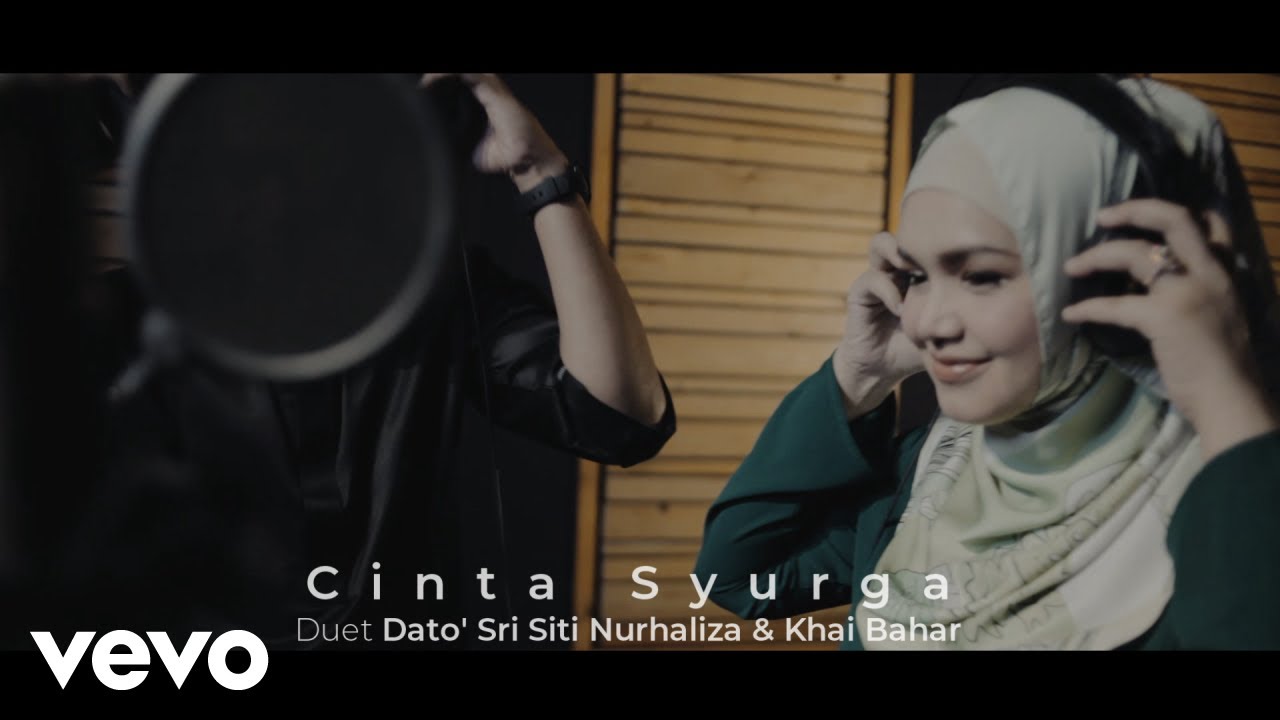 Dato Sri Siti Nurhaliza Khai Bahar Cinta Syurga Lyric Video Youtube