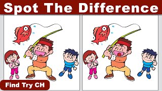 【find the differences】 Let's activate the brain by doing it every day No864