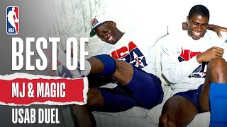 Best of MJ \& Magic‘s USAB Duel | The Jordan Vault