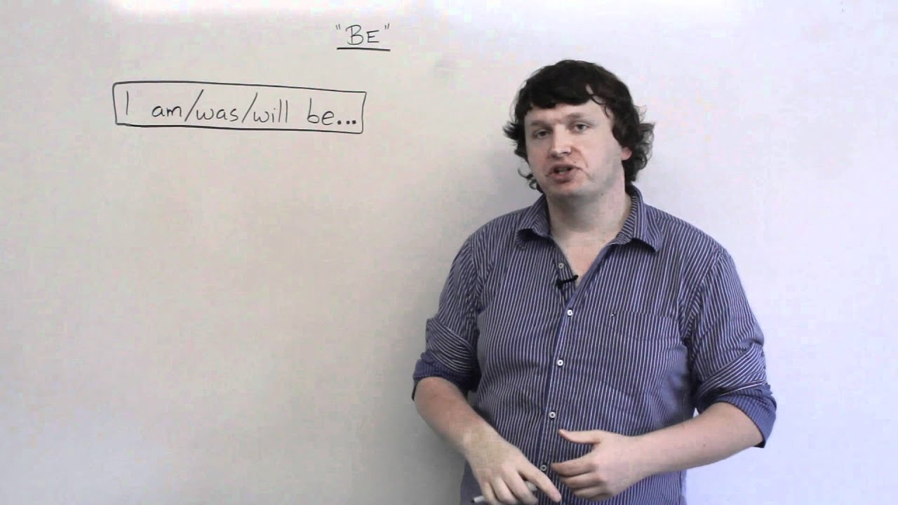 Basic English Grammar - BE verb - YouTube