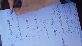 Line integral over parametric curves