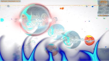 Agar.io - 20K PopSplit, Biggest PopSplit // Good Moments + Splitrunning