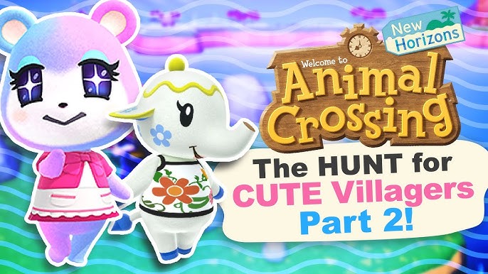 The Hunt For CUTE Villagers in Animal Crossing New Horizons - YouTube