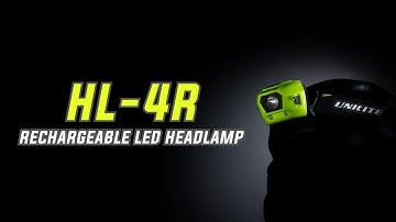 Unilite HL-4R Rechargeable LED Headlamp - Product Overview