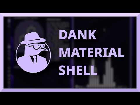 I Installed the Cleanest Linux Shell (Dank Material Shell on Niri)