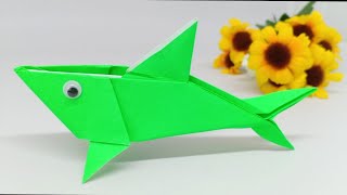 Origami shark | easy origami shark Origami shark | easy origami shark