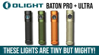 This Tiny Flashlight is INSANELY Bright (Olight Baton Ultra + Pro) screenshot 1