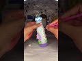 DIY Bottle Craft | Clay Fairy House #shorts #youtubeshorts #viralshorts #diycraft #fairyhouse 🧚♀️