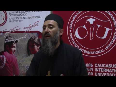 მამა თეოდორე გიგნაძის საჯარო ლექცია კსუ-ში 03.06.2016 კსუ/CIU