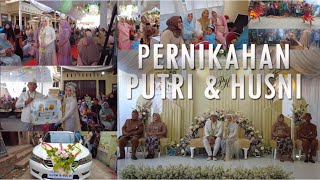 Pernikahan Putri Agustina & Husni Mubarok