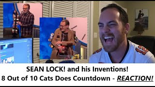 Americans React | SEAN LOCK's Hilarious Mascot Inventions | 8 Out Of 10 Cats | REACTION