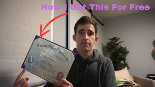 How I got a Master's Degree For Free