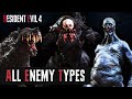 All enemy types  bosses in resident evil 4 remake guide 2023