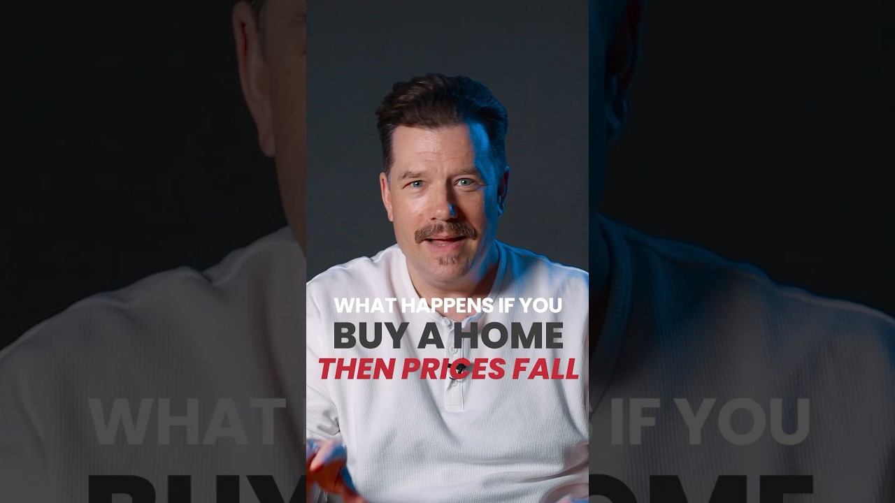 What if you buy a home and the market value drops? | 