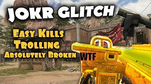 HOW TO DO THE JOKR GLITCH ON MW2(NON LOCK FIRE/FREE FIRING)