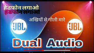 ANKHIYON SE GOLI MARE(dual audio songs)DULHE RAJA/Govinda//sonu nigam song/dual speaker song