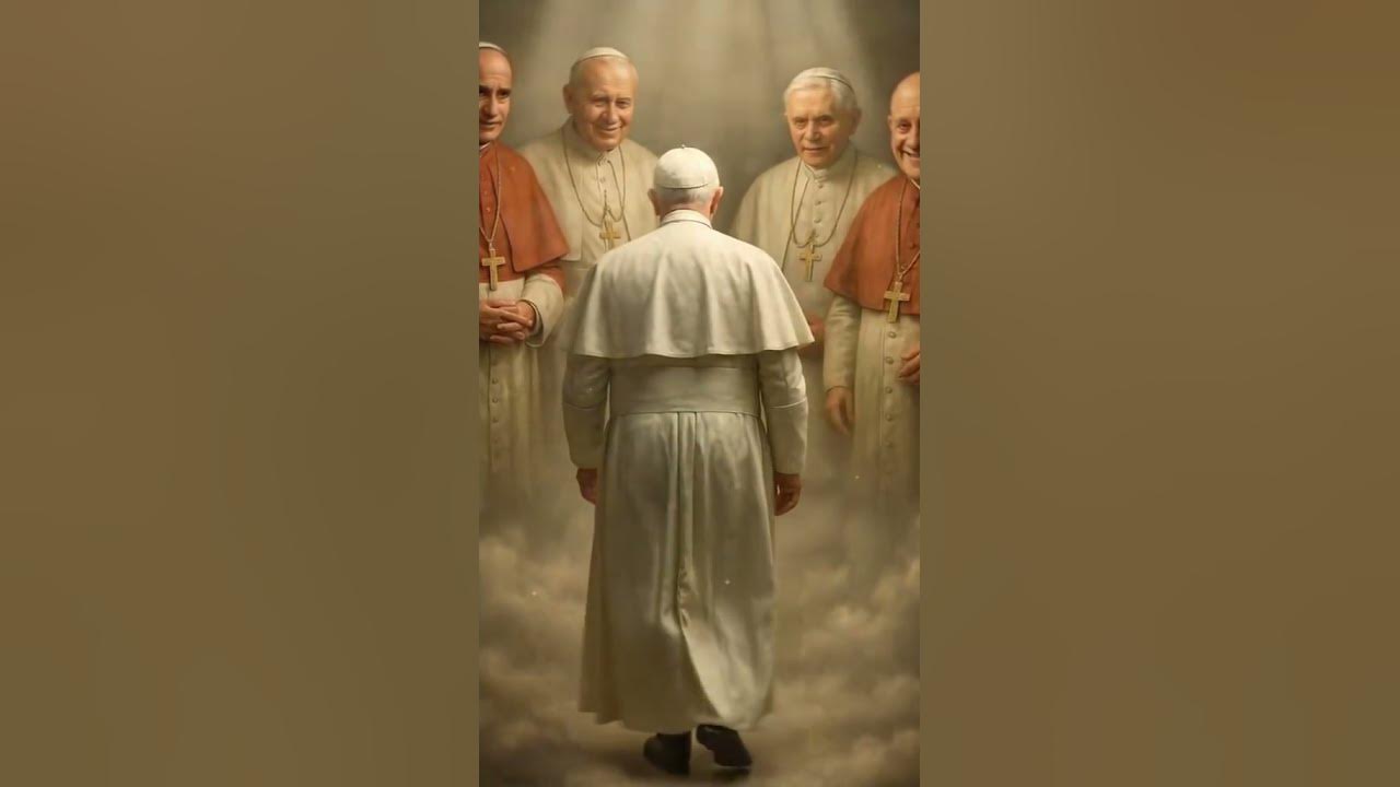 The Heavenly Reunion Popes United in the Sky ✝️ The Heavenly Reunion Popes United in the Sky ✝️