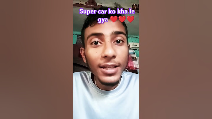 super car ko kha le gya ❤️❤️
