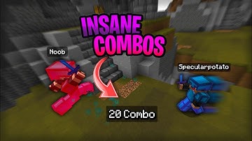 How To Do Insane Combos Minecraft Cubecraft PvP! Full Tutorial