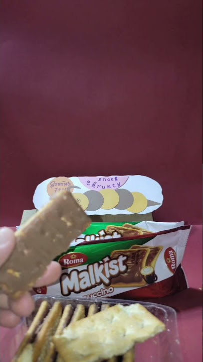 Download lagu MALKIST CAPPUCCINO || ROMA CRACKERS #shorts