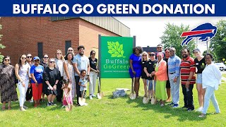 The Buffalo Bills Foundation Donates $571,600 To Buffalo Go Green!