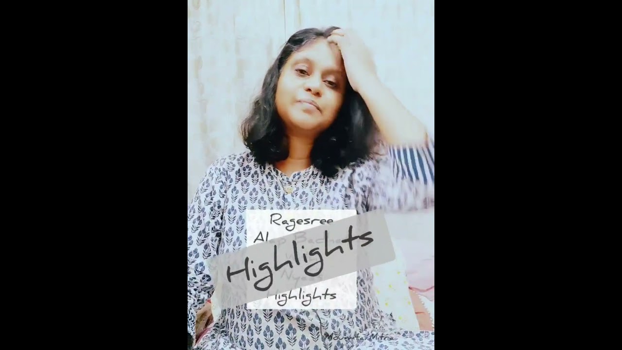 Excerpts from Ragesree Alap and sargam video for members only | Moumita Mitra