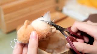 Needle Felt Bunny Rabbit Tutorial | DIY Wool Felt Rabbit by Maria Callary Toys