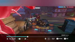 OW2 Junkertown, stuck between payload and map item.