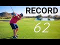 Pro Golfer Jon Rahm's Amazing Course Record 62 [Silverleaf]