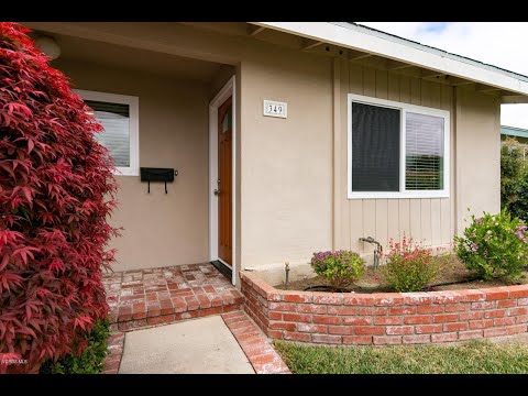 349 BAKER AVENUE, Ventura, CA home video tour