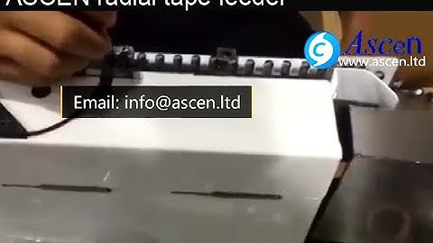 Robotic radial tape feeder|odd form radial feeder