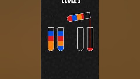 water sort color puzzle game  level 1