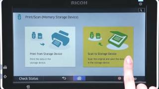 Ricoh Smart Operation Panel Smart Interface - Overview of all our panel features screenshot 4